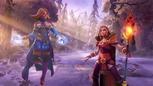 Begini Jadinya Kalau Lina dan Cyrstal Maiden Dota 2 Bertukar Peran