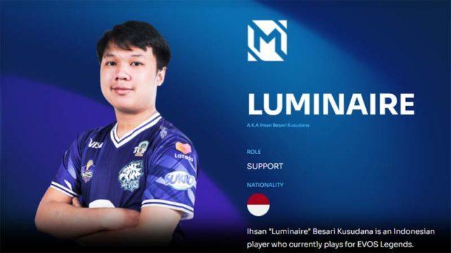 Profil dan Biodata EVOS Luminaire yang Dapat Julukan El Profesor