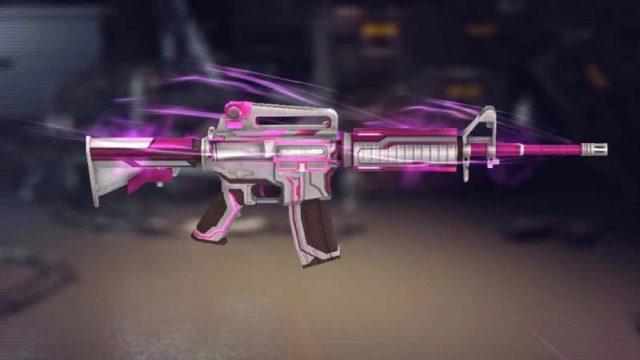 M4A1 Pink Laminate Free Fire Hadir, Begini Cara Mendapatkannya!