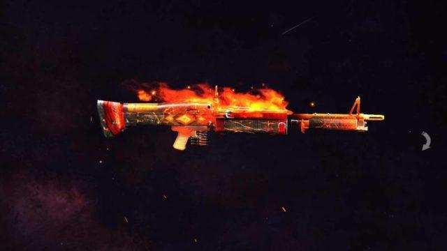 M60 Crimson Red Free Fire Hadir?! Ayo Lengkapi Koleksi Skin Senjatamu!