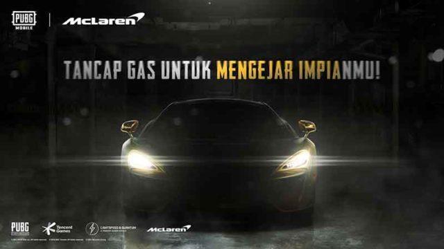 Resmi! Kolaborasi PUBG Mobile x McLaren, Ini Semua Bocoran Skin yang Bisa Didapatkan