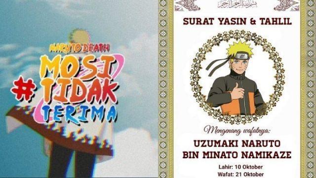 10 Meme Reaksi Netizen Saat Geger Kabar Naruto Mati, No.10 Kok Tega?