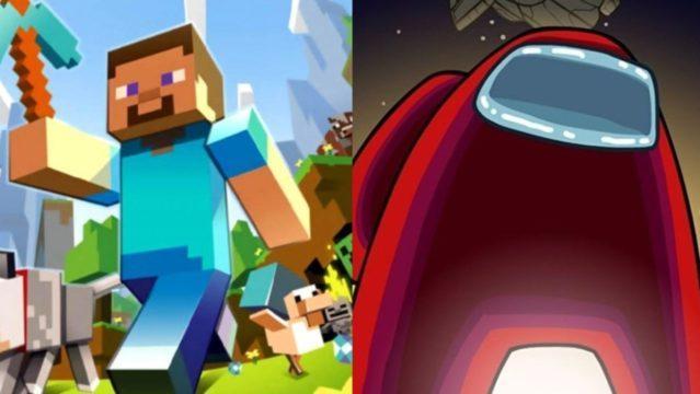 Minecraft Hadir di Among Us Dalam Peta Kustom Yang Viral