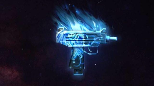 Mini Uzi Phoenix Knight Free Fire Hadir, Skin Uzi yang Keren Abis!