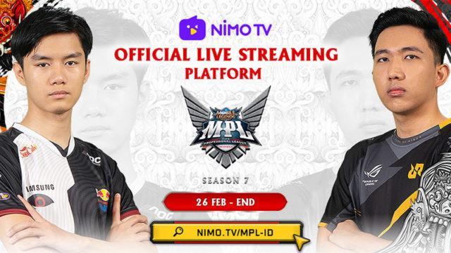 Nonton MPL ID Season 7 di Nimo TV, Dapatkan Diamond dan Skin Legendary!
