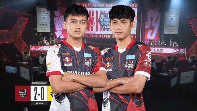 MPL ID S9: Menang 2-0 Atas ONIC, Alter Ego Pai dan Nino Pede Jalani Match
