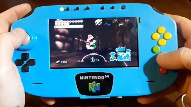 Modder Buat Konsol Nintendo 64 Portable! Ini Bentuknya