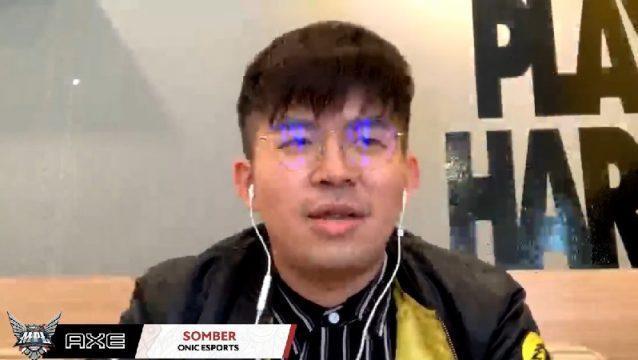 Coach ONIC Esports Somber Terkejut dengan Permainan AURA Fire, Kenapa?