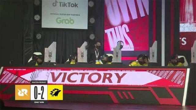 ONIC vs RRQ MPL S9 Week 2, ONIC Esports Menang 2-0 Tanpa Balas!