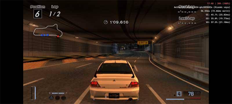 Gran Turismo 4 lebih baik dimainkan secara Time Trial saja jika performa yang didapat cukup rendah.