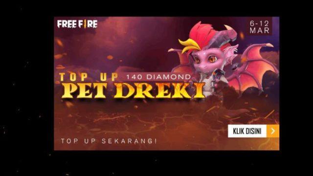 Pet Dreki Hadir di Free Fire, Ini Cara Mendapatkannya!