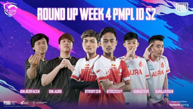 Rekap PMPL ID Season 2 Week 4: ION Esports Gusur Dominasi Bigetron RA?