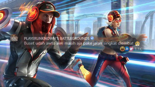Akun Media Sosial PUBG Komentari Banyaknya Cheat di Game Free Fire!