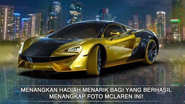 Gokil! PUBG Mobile Bawa Mobil McLaren Keliling Jakarta Hari Ini, Foto Biar Dapat Hadiah Menarik!