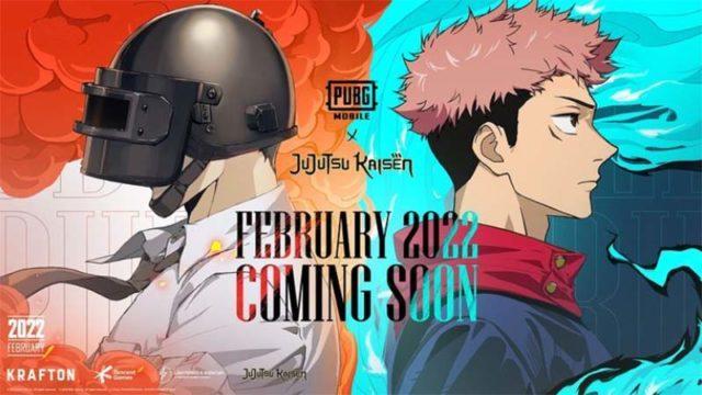 Siap-siap! PUBG Mobile x Jujutsu Kaisen Hadir di Februari 2022!