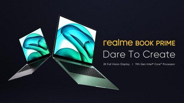 realme Book Prime, Laptop Kreator dengan Layar 2K dan Intel Gen 11