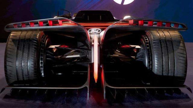 Tampil Layaknya Mobil Futuristis, Ford Pamerkan Rig Simulator Balap