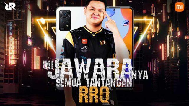 RRQ Gelar Campaign “Jawaranya RRQ” Berhadiah Redmi Note 11 Pro, Ini Caranya Ikutan!