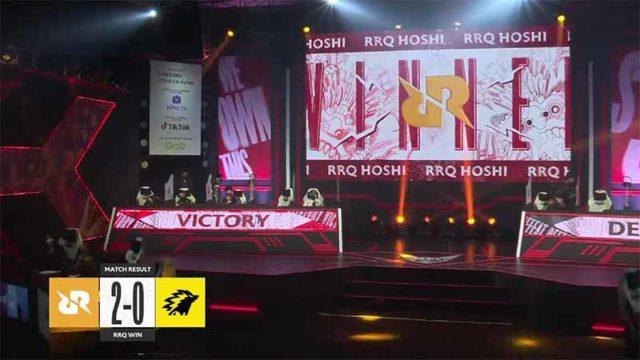 RRQ vs ONIC MPL S9 Week 5, Royal Derby Dimenangkan RRQ Hoshi 2-0!