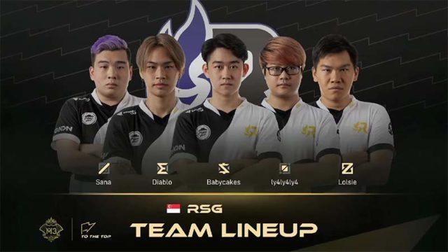 5 Fakta Tim RSG SG Mobile Legends di M3 World Championship