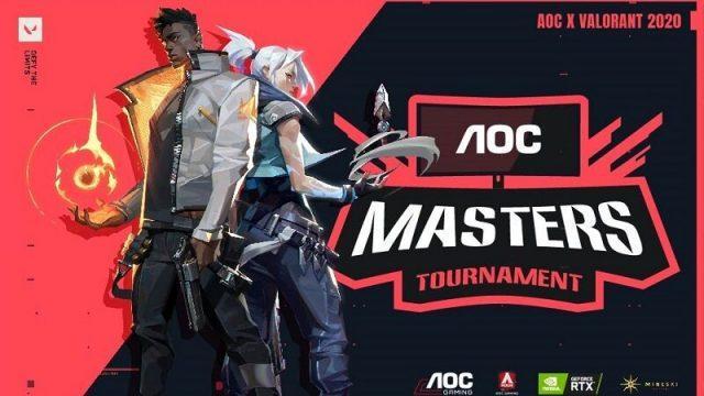 Pertandingkan Game Valorant, AOC Gelar AOC Masters Tournament 2020