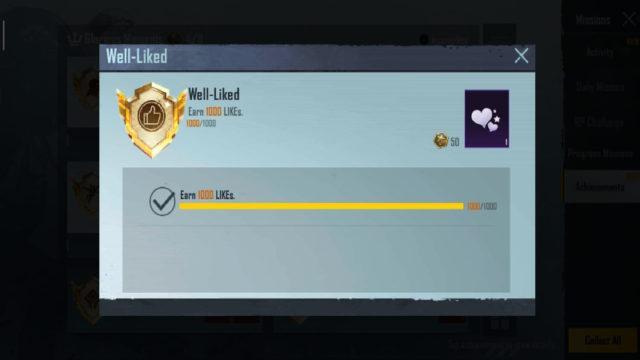 Inilah Cara Dapat Title Well Liked di PUBG Mobile, Sangat Mudah!