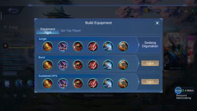 Tips Build Tersakit Hero Ling Mobile Legends di Bulan Februari 2022!