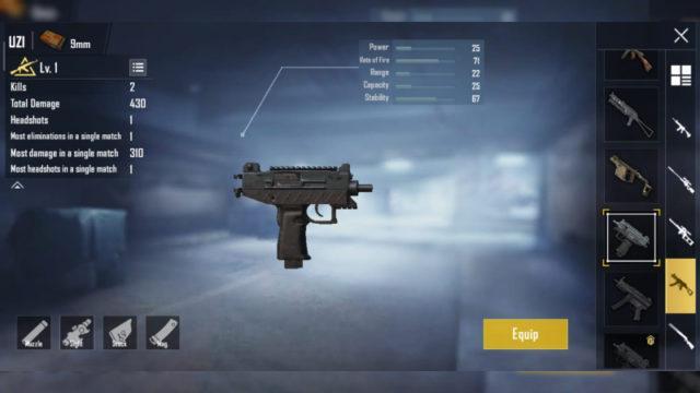 5 Alasan UZI Lebih Unggul Dibanding SMG Lainnya di PUBG Mobile!