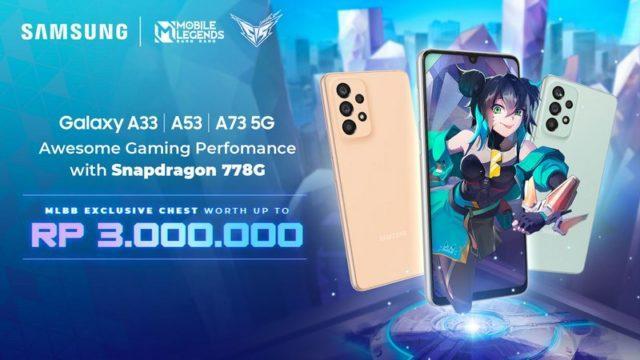 Beli Samsung Galaxy A Series Selama 515 2022, Gratis Skin MLBB!