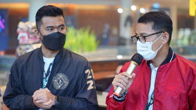 Sandiaga Uno Apresiasi Pertandingan Game Lokal Asli Indonesia di PPE 2021