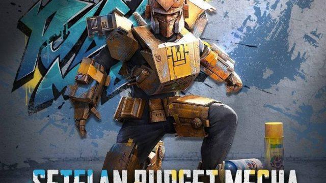 Unik Banget! Set Budget Mecha, Kostum Ala Robot Kardus di PUBG Mobile!