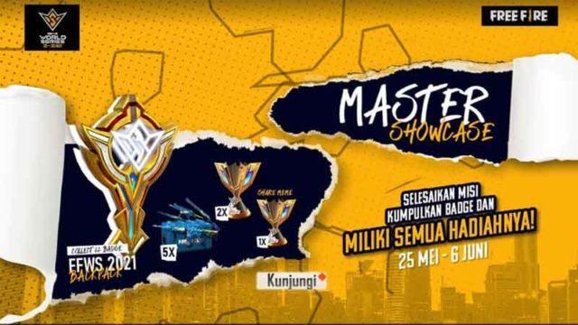 Skin Ikonik Free Fire (FF), Ini Semua Jawaban di Event Master Showcase FFWS 2021!