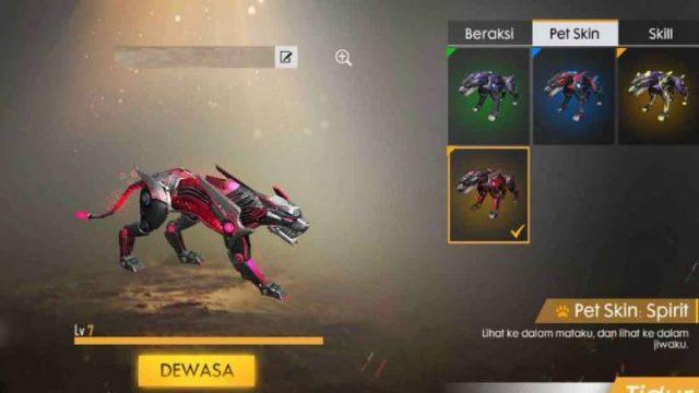 Wajib Punya! Berikut 5 Skin Pet Terkeren yang Ada di Free Fire!
