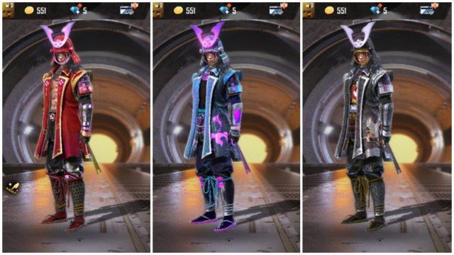 Swordsman Legends Bundle Free Fire Hadir, Bundle Keren Ala Samurai!