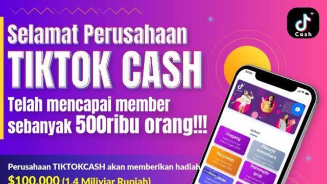 Aplikasi TikTok Cash Beneran Bisa Dapat Uang Sambil Rebahan? Ini Penjelasan Lengkapnya