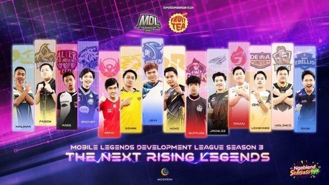 Tim Debutan Pancing Perhatian di MDL Season 3, RRQ Sena Puncaki Klasemen Sementara!