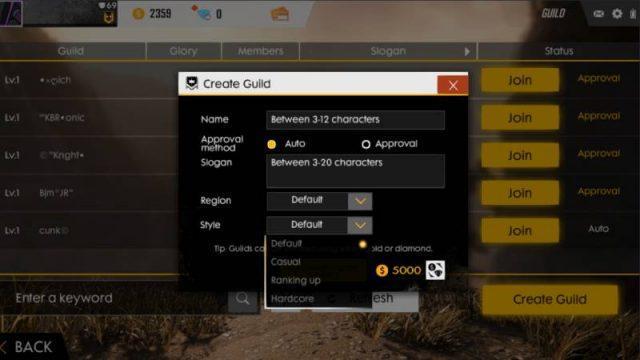 Auto Banyak Member! Ini Cara Bikin Guild Jadi Terkenal di Free Fire!