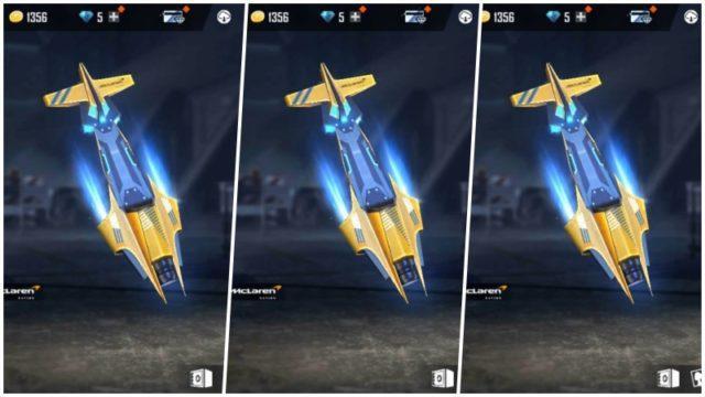 Turbo Ace Surfboard Free Fire, Skin Surfboard Eksklusif McLaren!