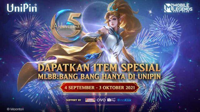 Ulang Tahun Ke-5, Mobile Legends Promo Top Up Satu Bulan Penuh!