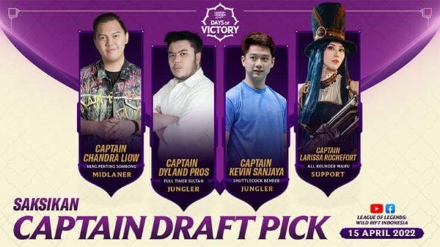 Wild Rift Charity Fun Match Akan Hadirkan Kevin Sanjaya!
