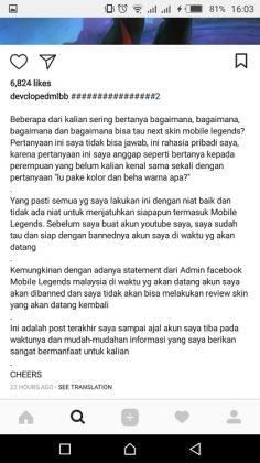 Sumber: IG Devcloped