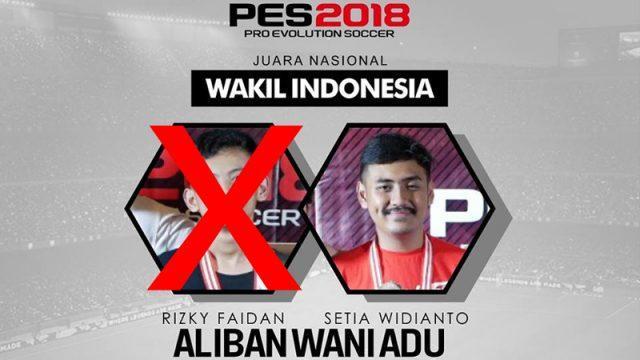 Satu Pemain TIMNAS PES Indonesia Harus Dicoret! Ini Alasan dan Kronologinya