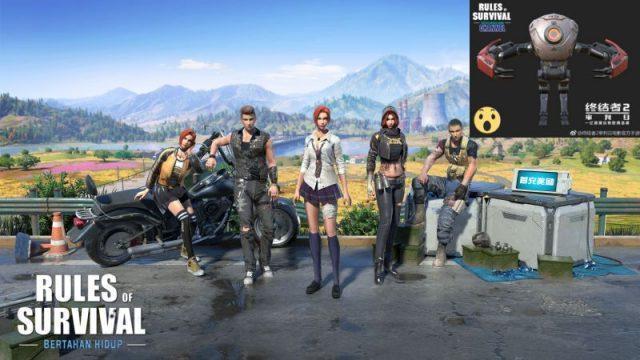 Selain Mode FPS, Kehadiran Droid di Rules of Survival PC akan Mengubah Permainan Secara Signifikan!