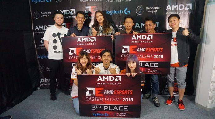 Tanpa Caster Esport Akan Sepi! Dukungan Esport AMD Dalam Bentuk AMD Caster Talent 2018