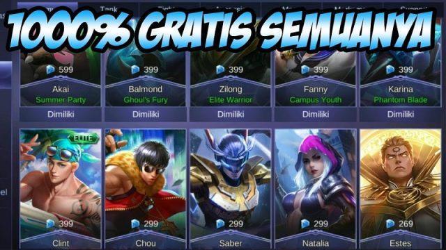 Lengkapi Koleksi Skin Mobile Legends dan Hero Kalian! Ini 5 Cara Mudah untuk Dapatkan Keduanya
