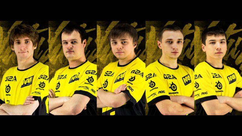 Dari kiri ke kanan : Dendi, XBOCT, Funn1k, ArtStyle, Sonneiko Sumber : Mineski.net