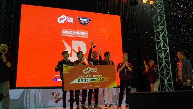 RRQ Juarai Game Prime Mobile Legends Invitation 2018!