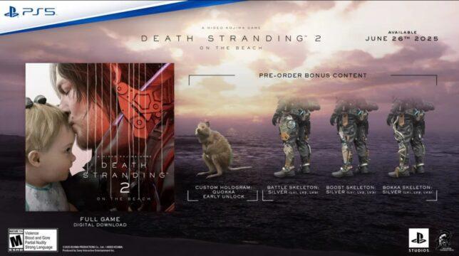 Death Stranding 2: On the Beach Resmi Rilis 26 Juni 2025, Tampilkan Karakter Mirip Snake