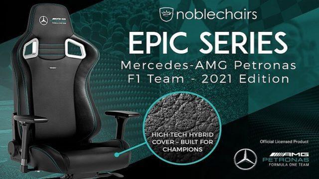 Colab dengan Mercedes AMG! Noblechairs Bikin Kursi Gaming Mewah