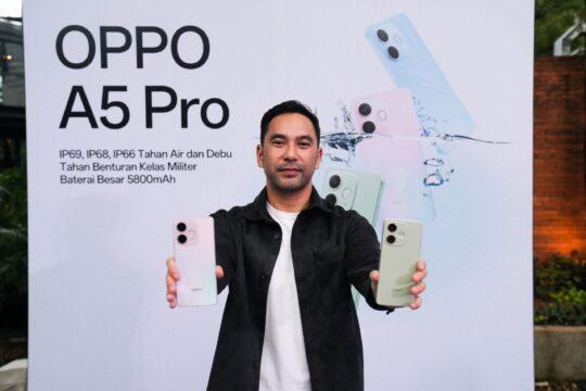 Tanpa Khawatir Jatuh atau Basah, OPPO A5 Pro adalah Partner Andalan Sehari-hari yang Siap Hadapi Tantangan!